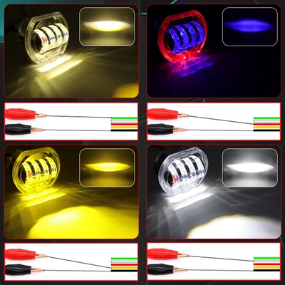 motorcycle modified LED headlight built-in | Motorcycle headlights, headlights