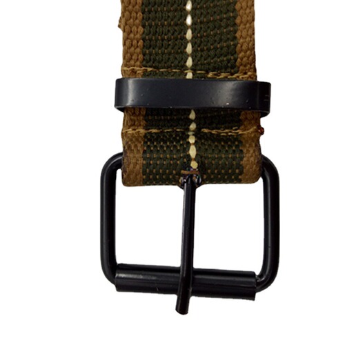 Men's outdoor sports pin buckle canvas belt student belt versatile military training belt braided casual floor stall