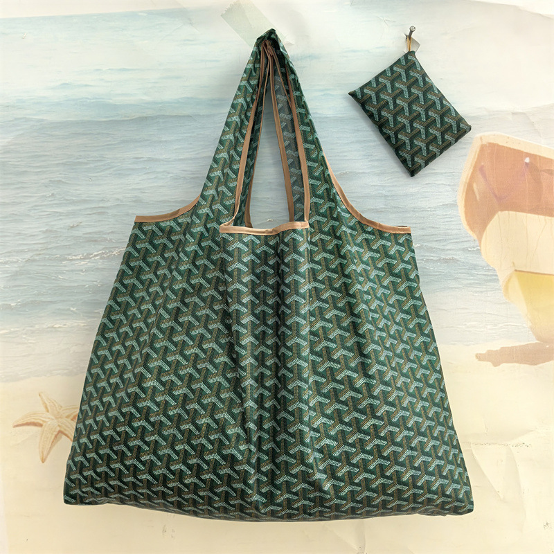 big cartoon handheld foldable capacious shopping bag