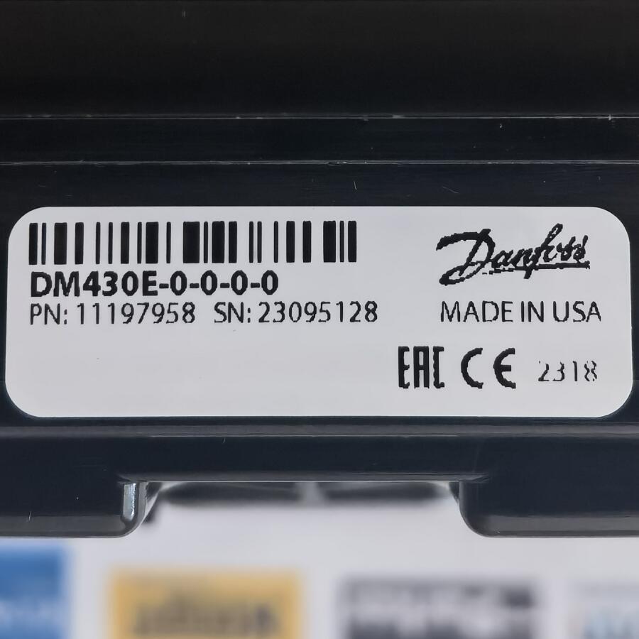 11197958  DM430E-0-0-0-0 # Danfoss//丹佛斯，显示器