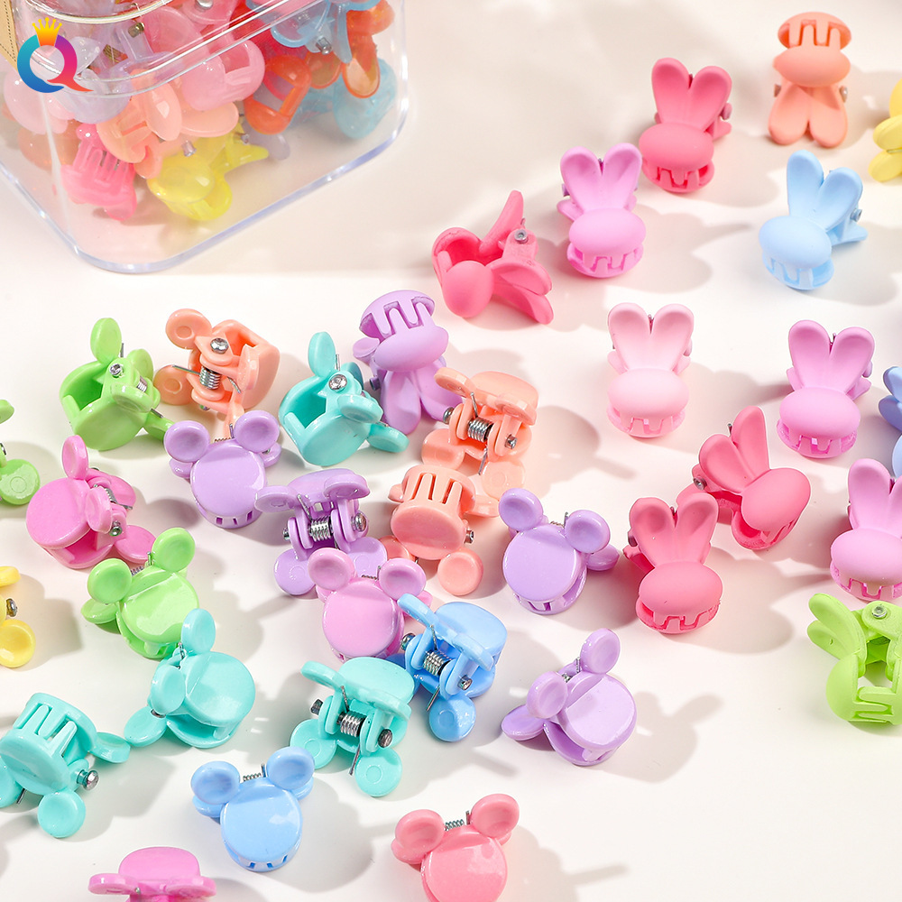 Set mini mollette per capelli colorate per trecce e frangetta_voghion.com