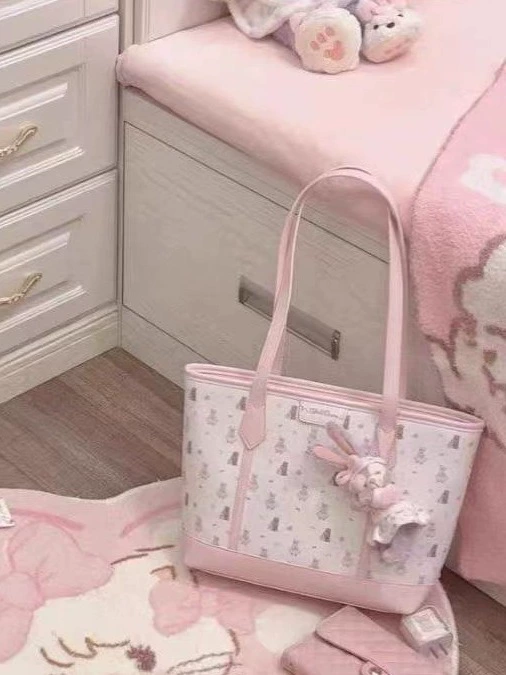 Тактическая сумка Tote — милый универсальный дизайн высокого класса, плечевые ручки, розовая или синяя