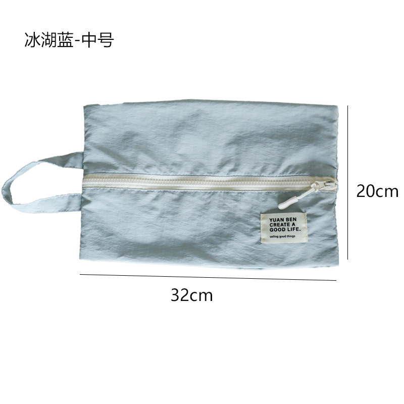 素朴时光严选尼龙防泼水旅行收纳袋行李箱杂物分装袋化妆品收纳包|undefined