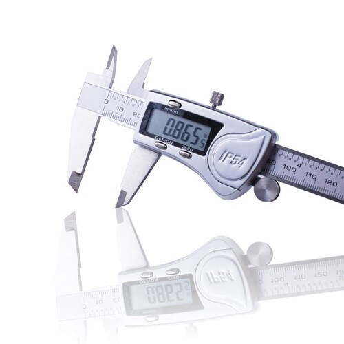 Digital display vernier caliper industrial large caliper electronic not 0-150/200/300mm zinc alloy