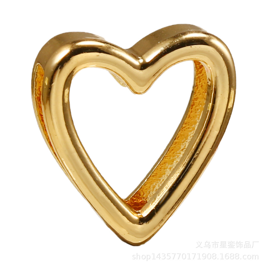 2*10mm長方形の穴の金色のアルファベットのビーズのネットの身の回りの腕時計のブレスレットのdiyの名前のばらの部品