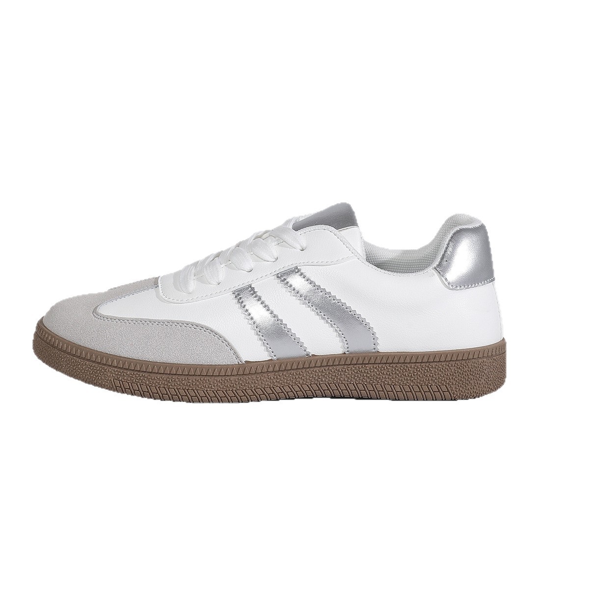 2026 comercio exterior transfronterizo zapatos casuales europeos y estadounidenses zapatos de entrenamiento alemanes zapatos de skate de color pequeño zapatos blancos mujeres spot transfronterizo