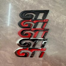适用于标致308GTI大众GOLF Polo尾标改装汽车GTI标志贴标 GTI车贴