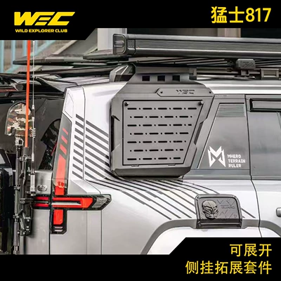 Roof rack: panel, WEC off-road modification, specialized