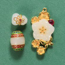 ��Ȼ��������ǶS925�y��24K�S��������DIY�ִ��朵�������