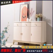 美式轻奢实木鞋柜轻奢收纳家居入户门口