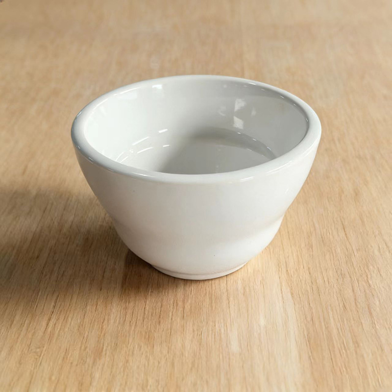 Juego de Vajilla de Cerámica de Porcelana, Esmaltado Blanco, Color Sólido, para Hotel, Restaurante y Hogar image 24