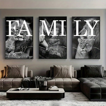 D 39543 Lion Family Living Room Art ʨ�Ӽ�ͥ�����һ�����ͨ��