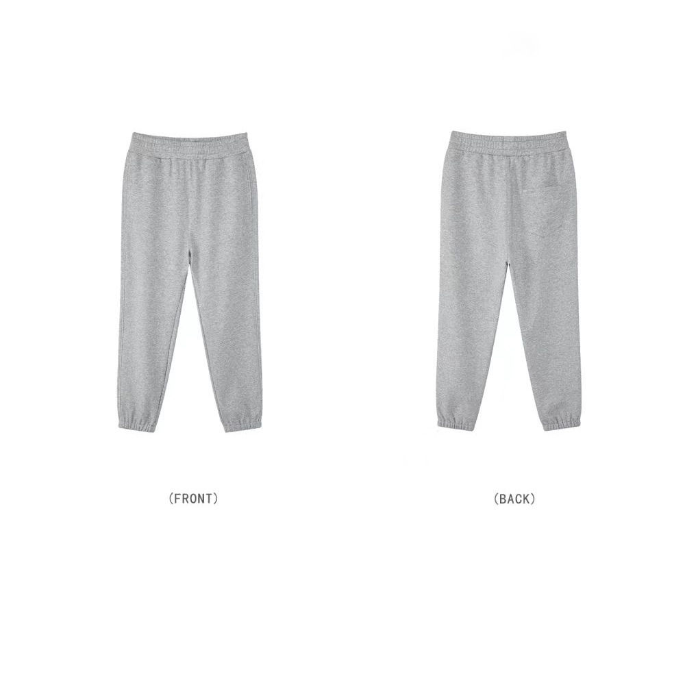 380G pesado lazo de algodón pantalones de protección de hombre Europa y Estados Unidos marca de moda transfronteriza zapatos deportivos casuales de cintura alta pantalones versátiles