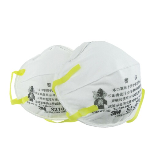 3M8210CN/8210 head-mounted no breathing valve dustproof and anti-haze PM2.5KN95