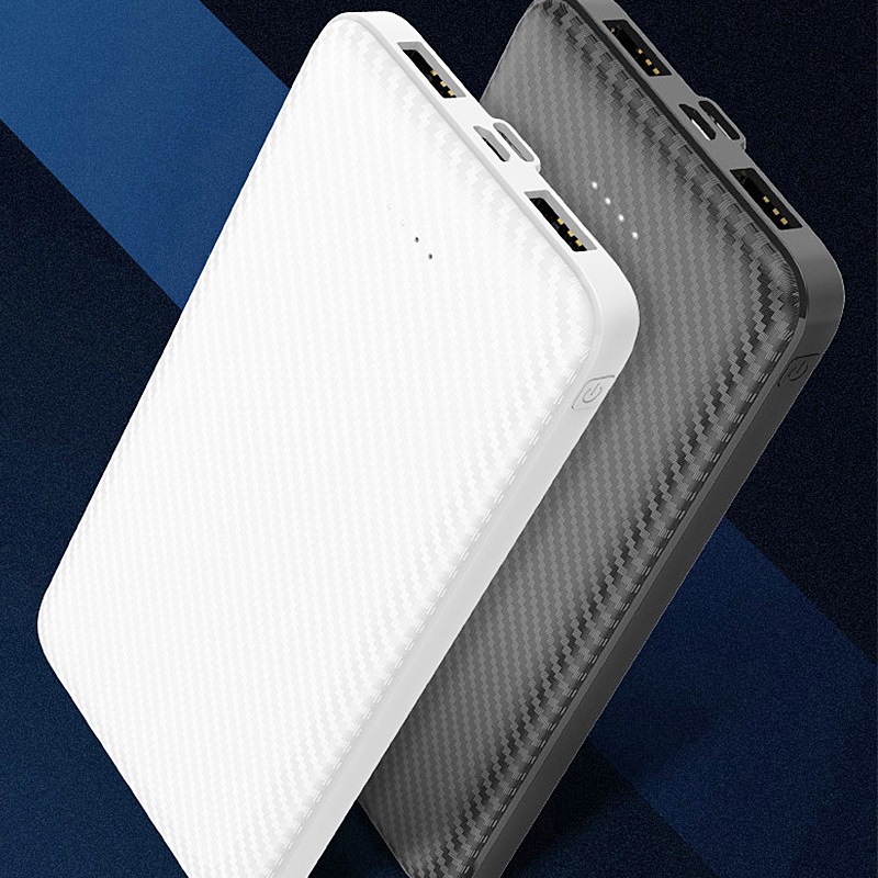 Fuente de alimentación portátil al aire libre caja de fibra de textura doble entrada de gran capacidad de potencia 5w suministro de fabricantes