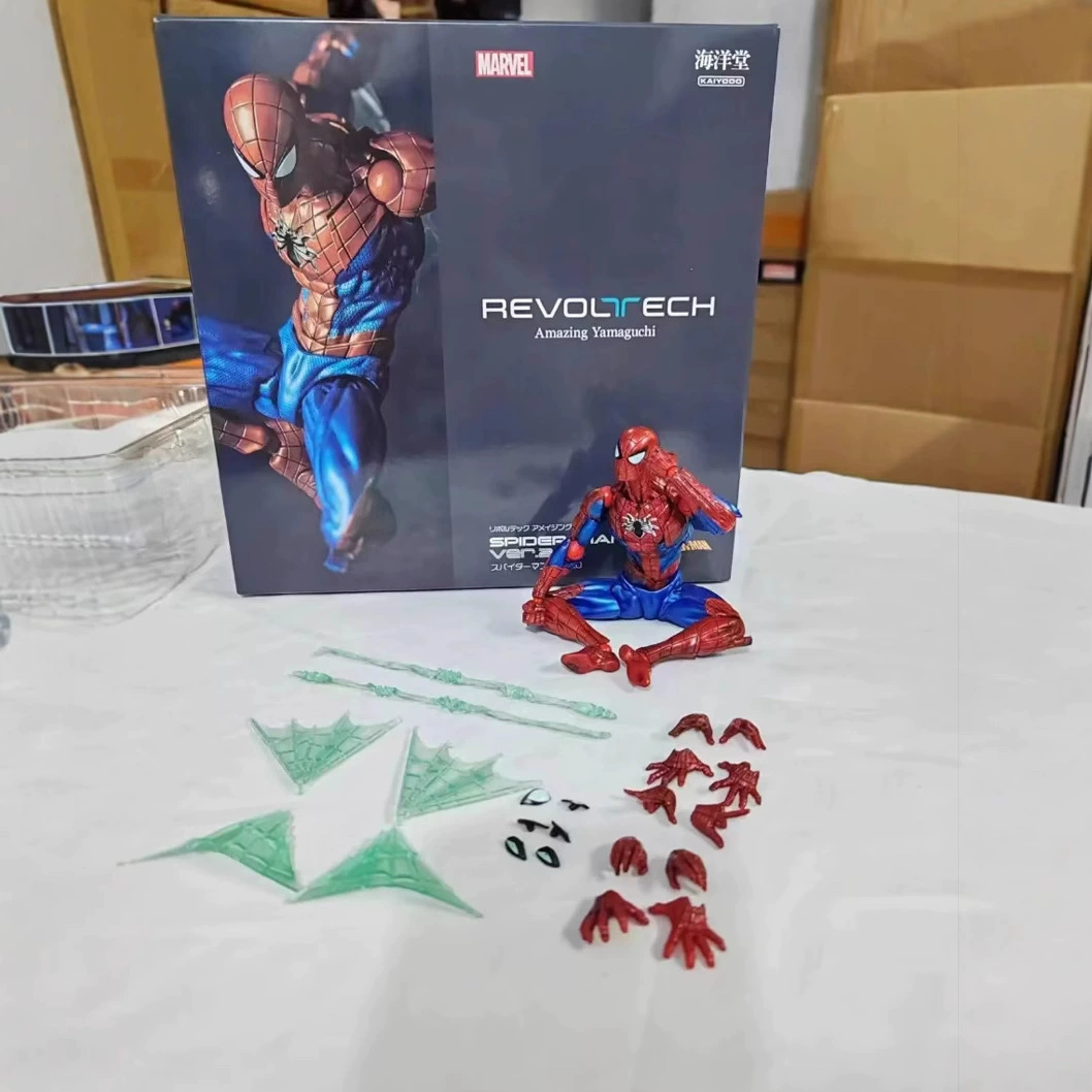 Маринский высококачественный подвижный минифигура Spider-Man