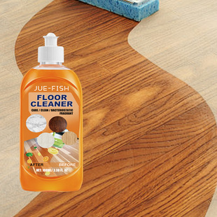 Jue-Fish Floor Cleaner Tile Wood Floor Household Cleaning Polishing Decontamination Descaling Brightening Board Cleaner