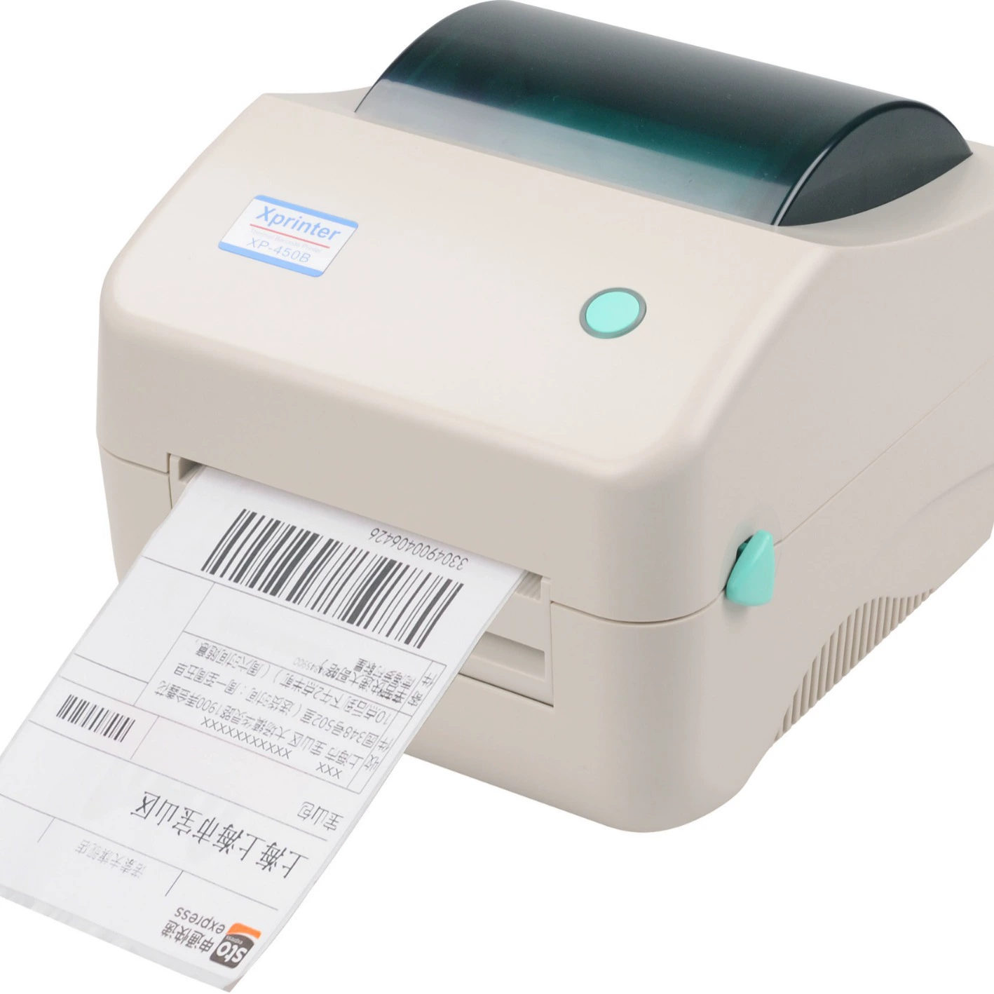 XPrinter core XP-450B термочувствительный электронный лапша одно ярлык-установщик Bluetooth штрихкод принтер 110мм