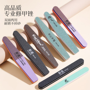 Colorful Bird-Shaped Wear-Resistant Sponge Strip for Nail Polishing and Manicure Tools, Sanding and Polishing, Washable, Non-Shedding, Handmade
