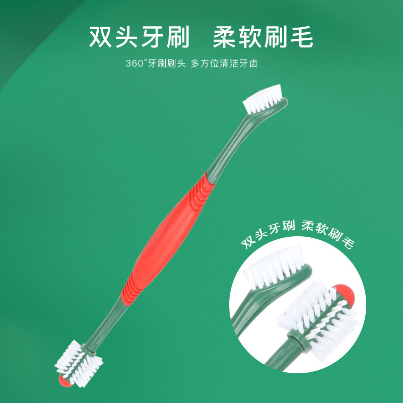 Pasta de dientes para mascotas set cepillo de dientes para gatos perros dedo guarnición oral limpieza cepillo de dientes para perros cepillo de dientes para gatos productos para mascotas al por mayor