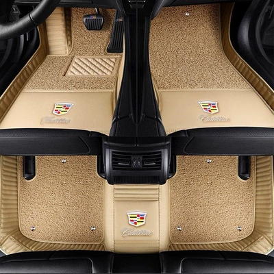 atsl ct6 xt4xt6srxct5ct4 car | Ayaqaltılar (Kovriklər) - double-layer-beige-beige-silk-loop-thickened-and-wear-resistant