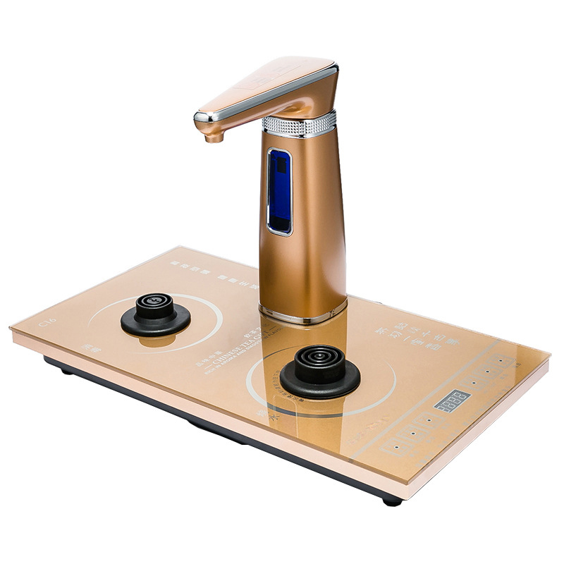 20*37cm 황금 완전 자동 두꺼운 튜브 호스트