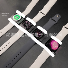 跨境H26mini+智能手表OLED屏真心率血氧运动监测录音电子书相册