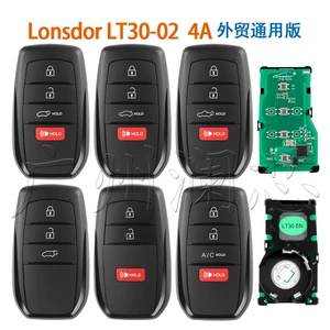 Lonsdor Lt30-02 Toyota Camry, Sienna, Rav4, Corolla 4A smart kart açarı