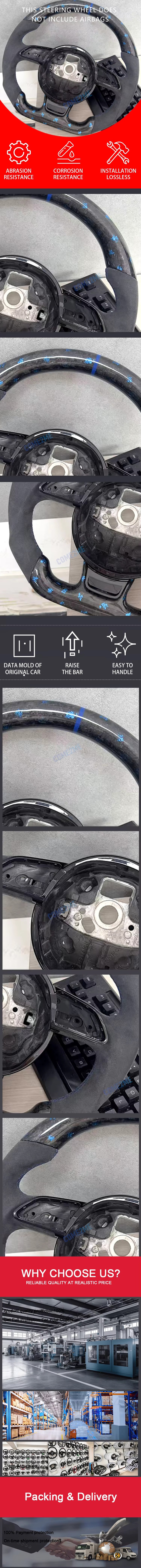 Audi steering wheel is suitable for RS3 RS4 RS6 RS7 S3 S4 S5 A3 A4 A5 2012-2016