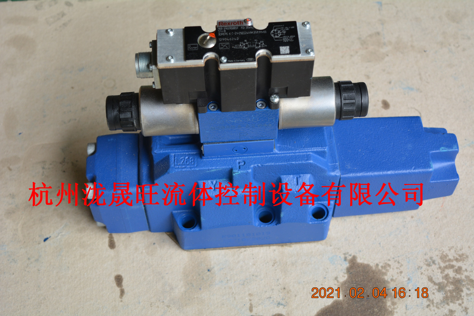 REXROTH比例换向阀4WRZE25W9-220-7X6EG24N9EK31A1D3M力士乐
