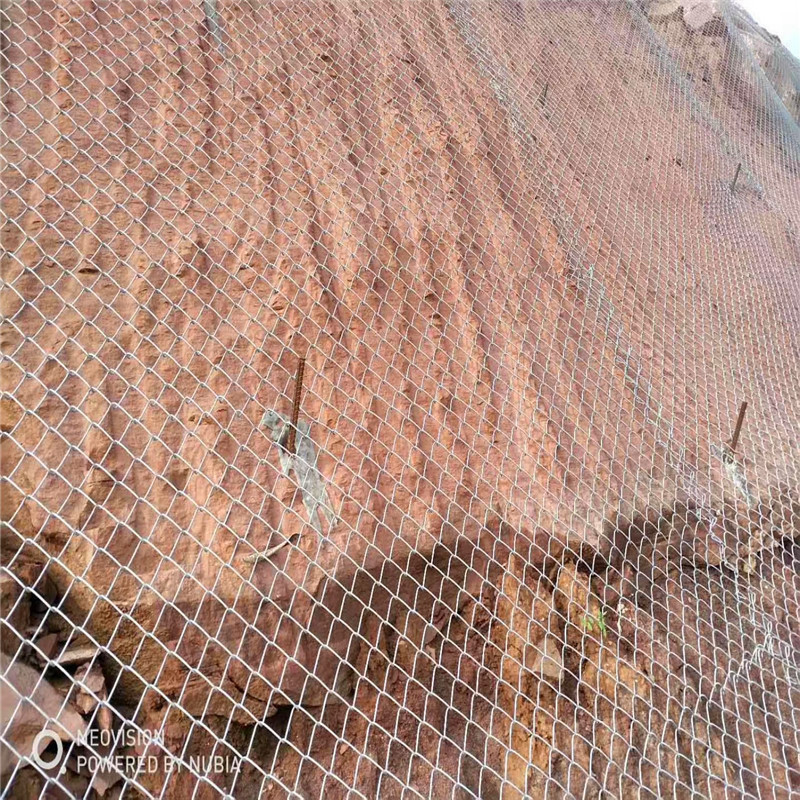 镀锌铁丝网 喷浆挂网 客土喷播铁丝网 边坡绿化喷浆植草铁丝网