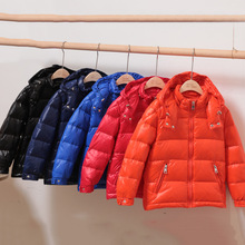 兒童羽絨服男童2021年新款冬季女中大童短款韓版加厚洋氣童裝外套