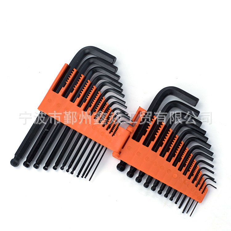 宁波厂家批发 生 产供应25pc公英制内六角套装内六角扳手螺丝刀