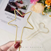 Fashionable hairgrip, cute Chinese hairpin, metal hair accessory, simple and elegant design