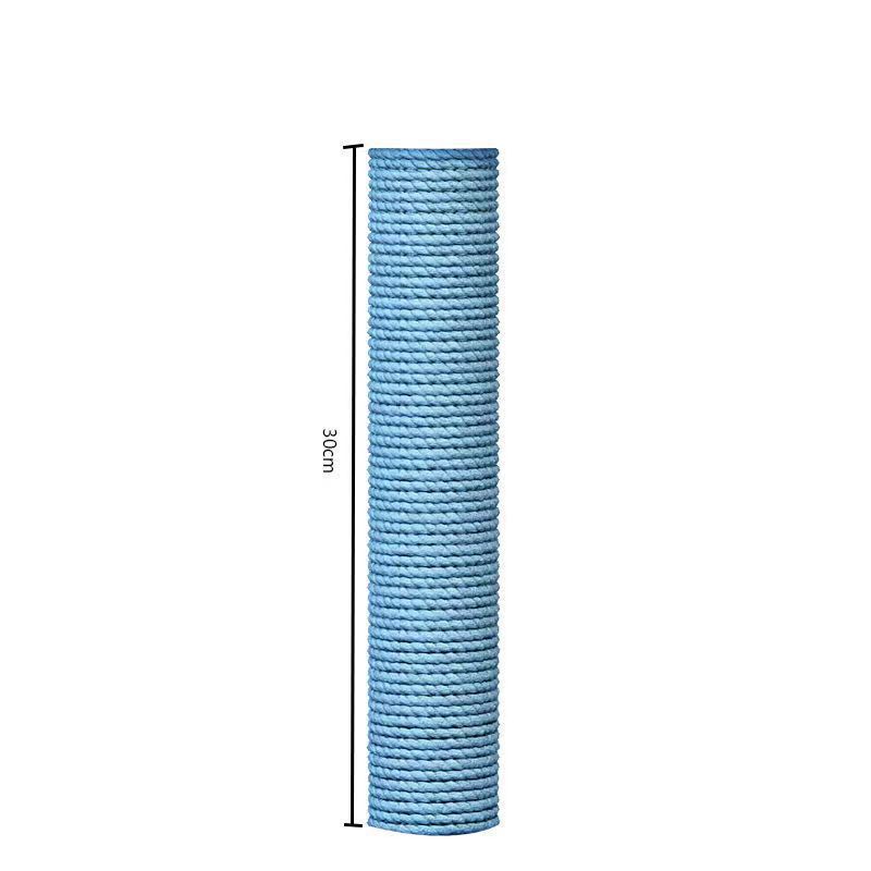 파란색 32cm 사이잘 기둥