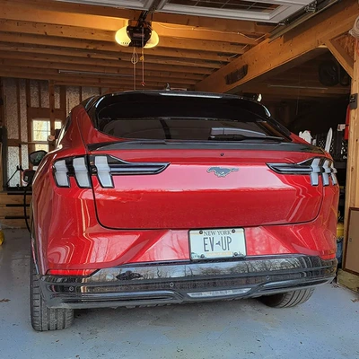 Fixed wind wing Mach-E Electric Mustang Rear