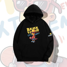 美式动漫辛普森一家连帽套头卫衣男秋季青年潮牌宽松落肩长袖外套