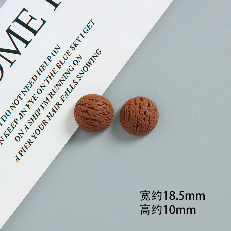 diy 模擬食品おもちゃアイスクリーム半円形アイスクリームボール手作りクリーム接着剤携帯電話ケースヘアピンジュエリー樹脂アクセサリー|undefined
