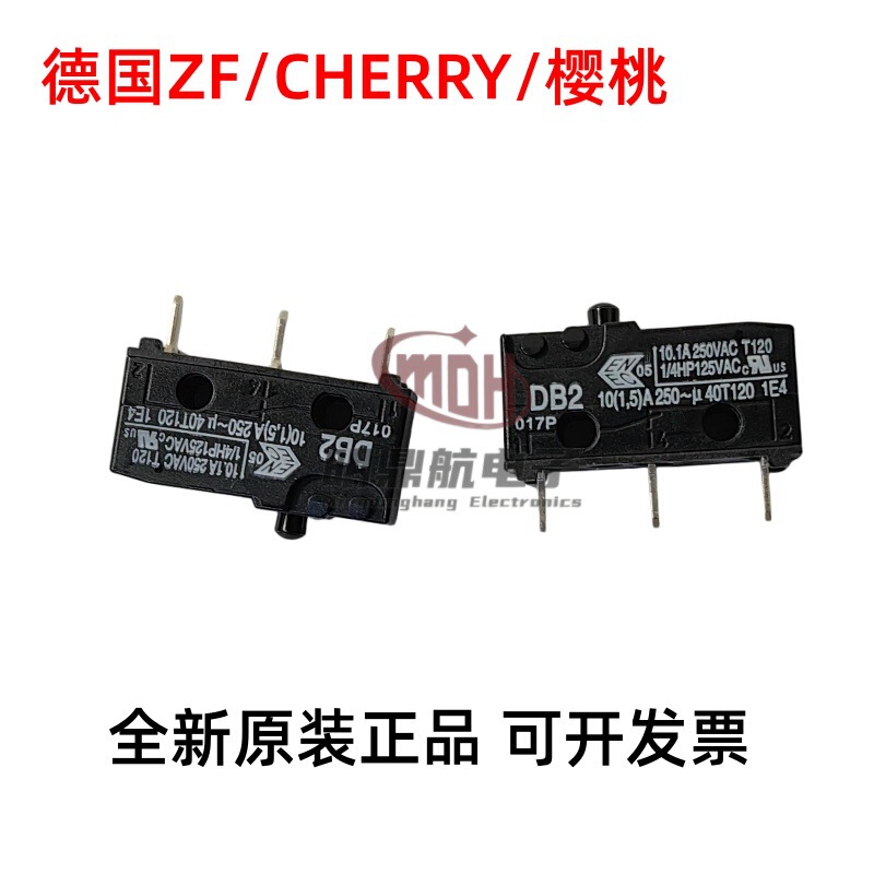 German Cherry Cherry Db2C-C1Aa Micro Switch Travel Limit Reset Button 3-Pin