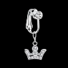Clip-White Diamond-Crown