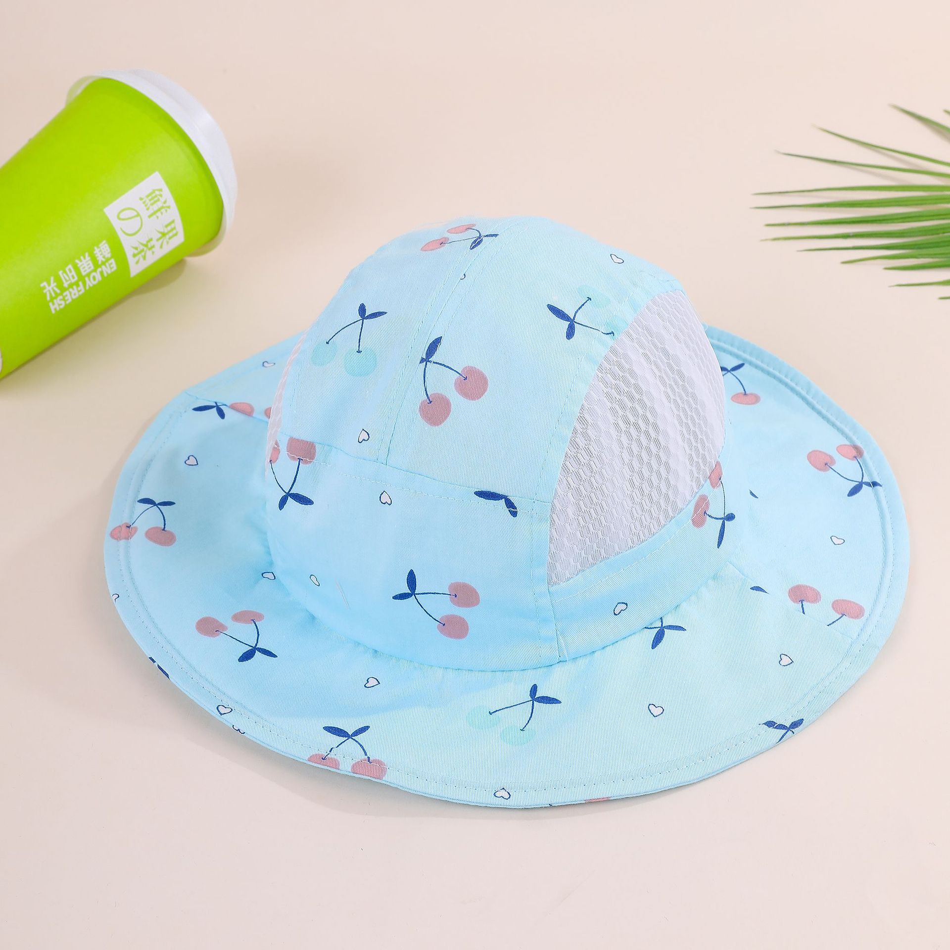 Bebé sombrero de primavera y verano Delgado niño pescador sombrero a prueba de sol lindo Super lindo verano sol sombrero niña 2-7 años de edad