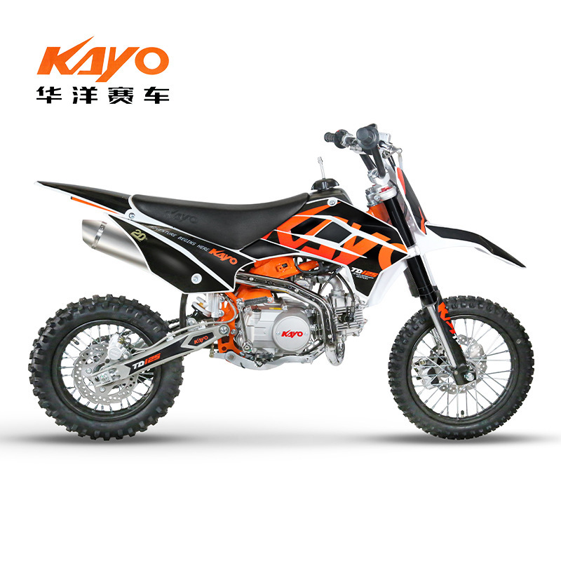 Kayo Two-Wheeled Youth Off-Road Motorcycle Td125 Mountain Venue Outdoor Racing Electric Start Off-Road