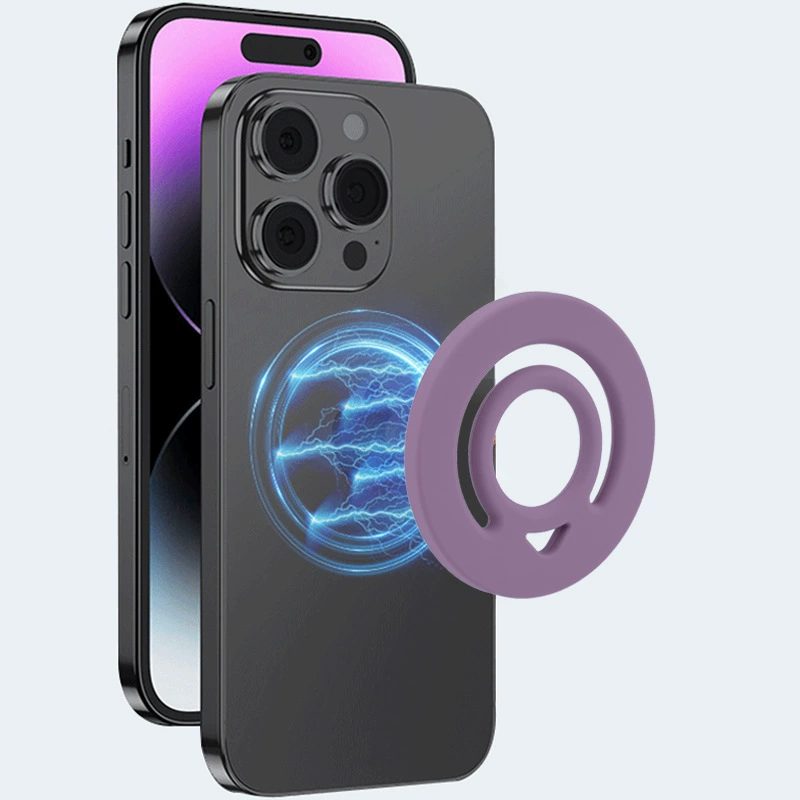 Прямые поставки от производителя, подходит для магнитного держателя MagSafe из жидкого силикона с силой адсорбции 4000 Гаусс N52 для мобильных телефонов.