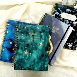 笔记本记事本;商务礼品套装;线圈本