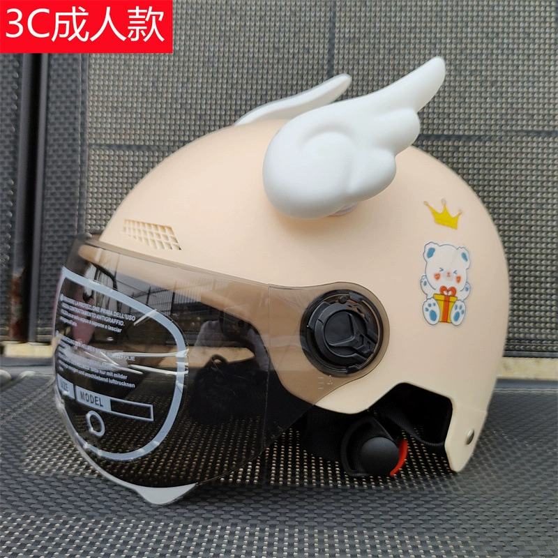 Новый национальный стандарт электрического мотоцикла 3C взрослый шлем