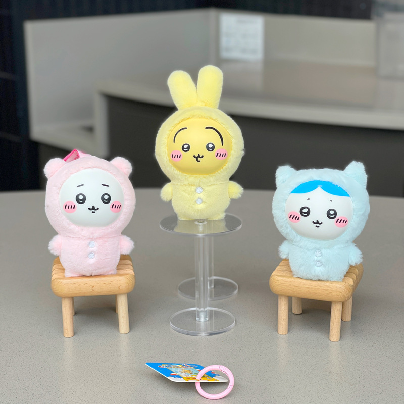 ちいかわ イカリョウ ユサキ ビニール人形 バッグ キーホルダー ぬいぐるみ ペンダント ペンダント オーナメント|undefined