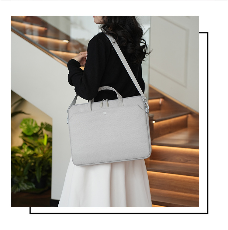 Airbag ultra-thin laptop bag, 14-inch and 15.6-inch tablet notebook inner bag, single-shoulder bag with logo printing undefined