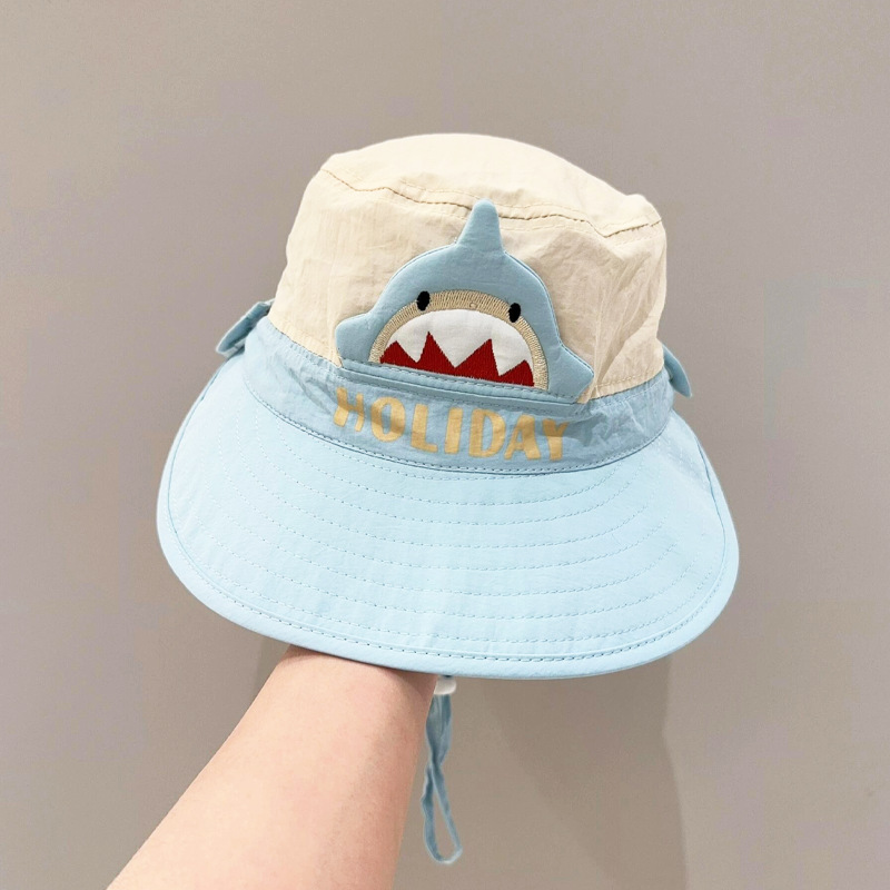 Sombrero para el sol para bebés de primavera, sombrero para el sol para niños, sombrero de pescador fino de primavera y verano, sombrero para el sol de secado rápido y transpirable al aire libre
