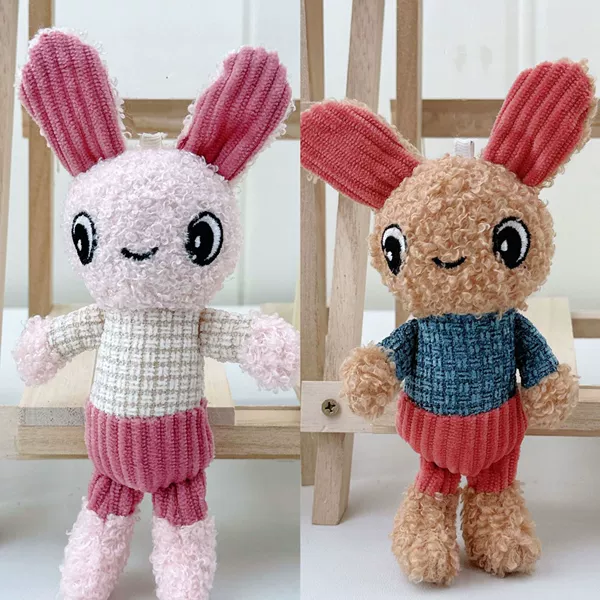 Random Color Sofa Rabbit Wuxin + Bead Chain