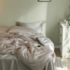 Trendy nude pink double color combination